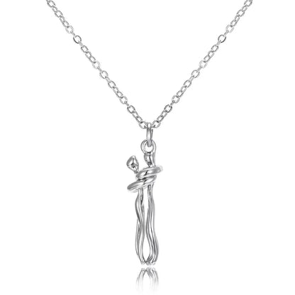 AbrazoEterno™ – Collar símbolo de amor infinito