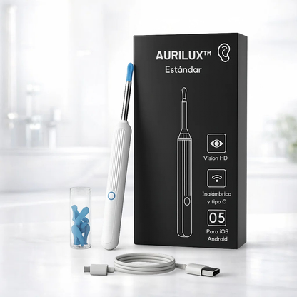AURILUX™ – Limpiador inteligente para los oídos
