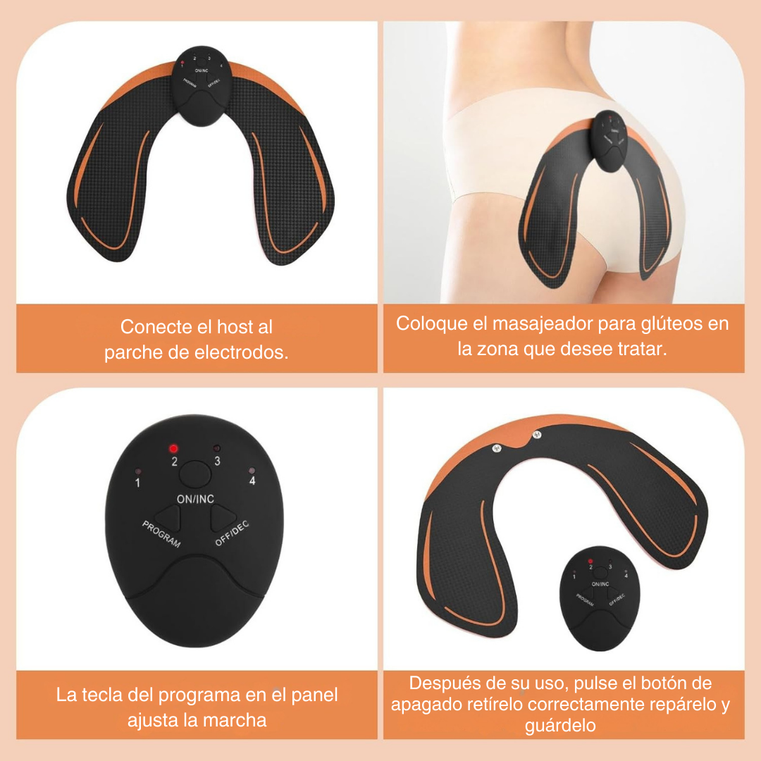 Lunexa™ – Tonificador EMS de Glúteos