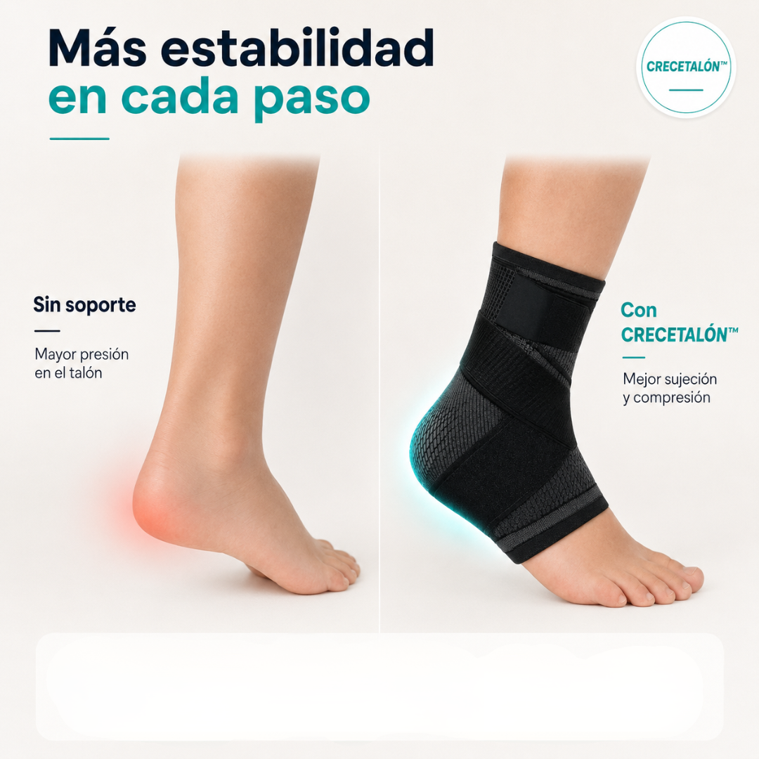 CRECETALÓN™ - Soporte Infantil para Talón y Tobillo