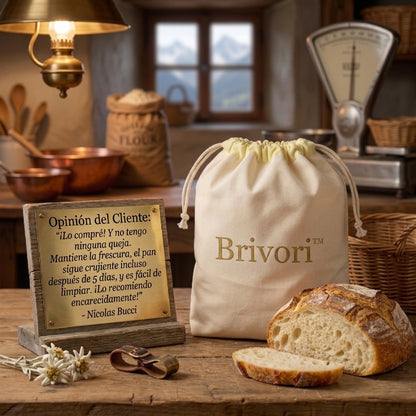 Brivori™ - Bolsa Reutilizable para Pan Dulce y Panecillos
