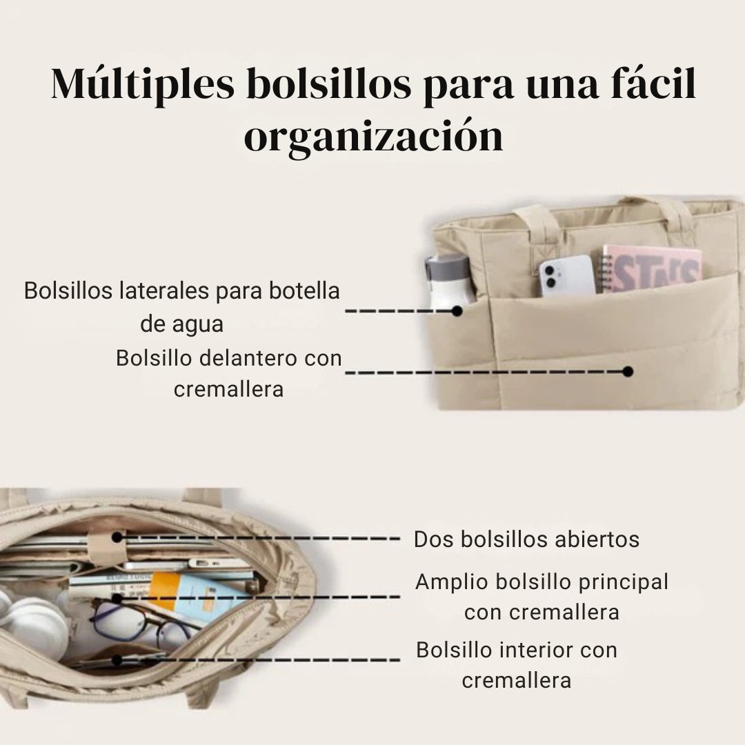 Nuvia™ – Bolsa Acolchada Ligera