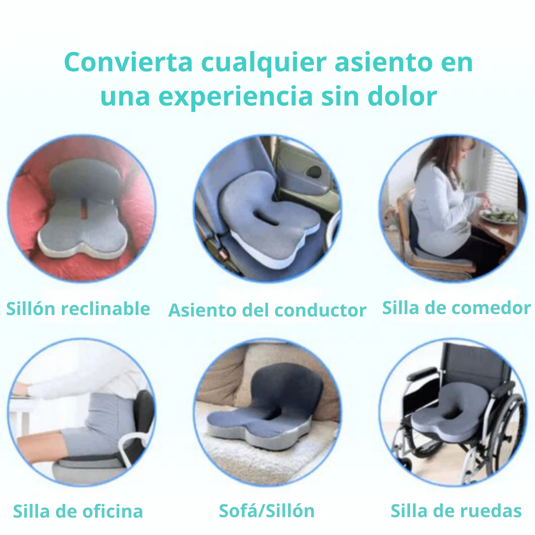 OrthoEase™ – Cojín Ortopédico Ergonómico