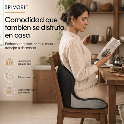 Brivori™ - Cojín Ergonómico de Asiento