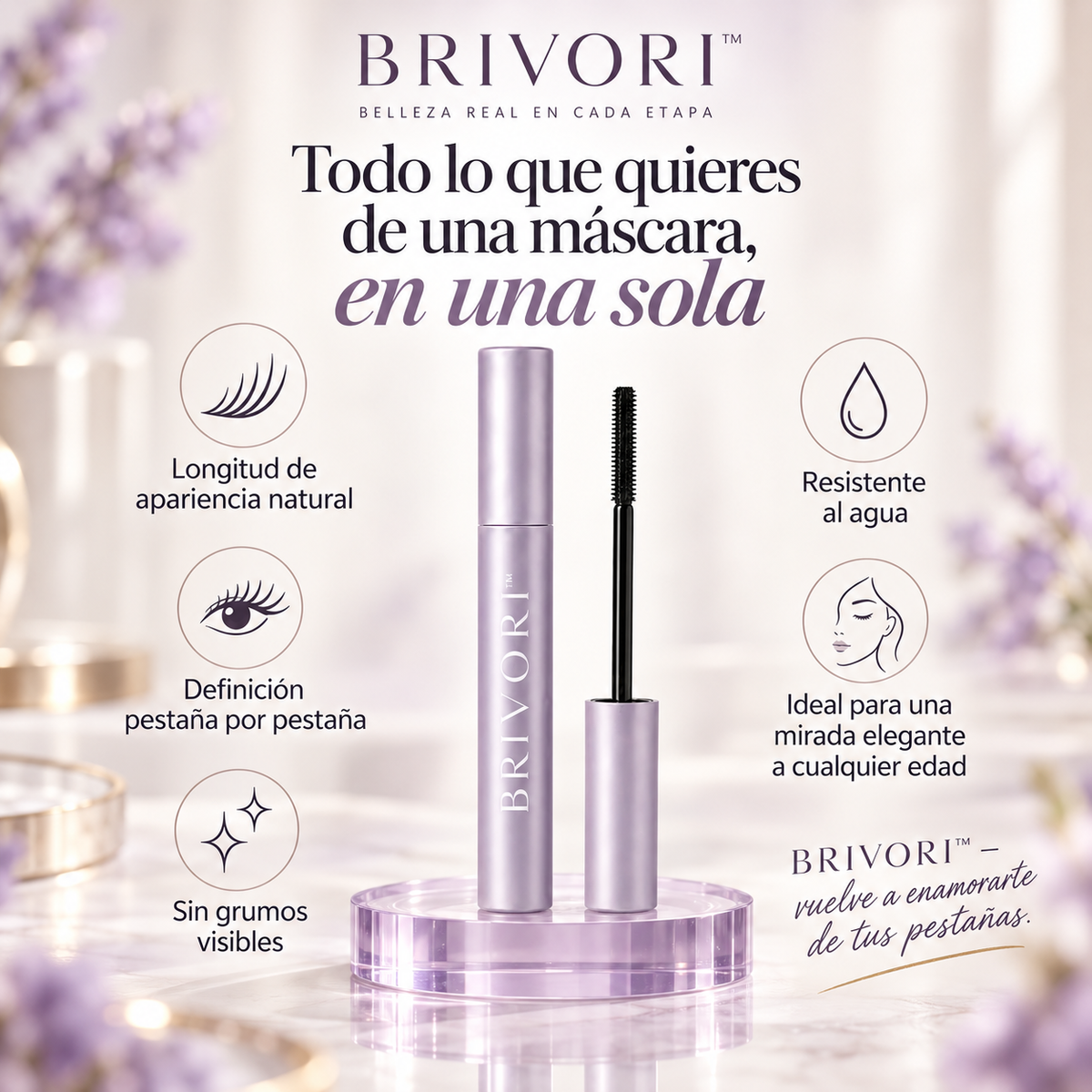Brivori™ - Rímel para Pestañas Maduras