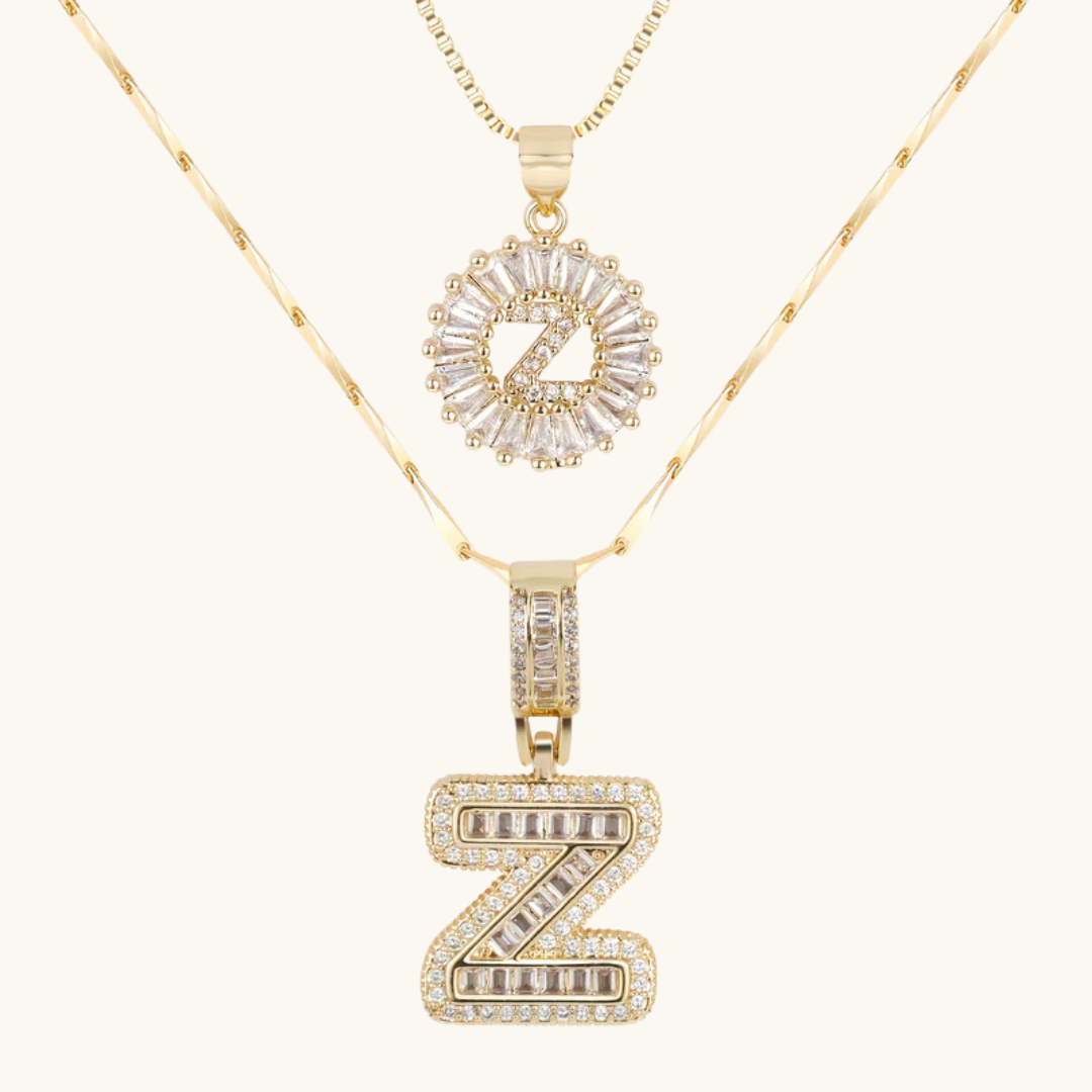 AURELIA™ – Collar Doble Inicial