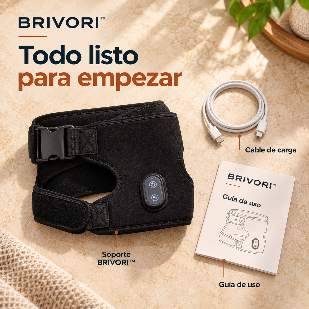 Brivori™ - Masajeador Térmico 4-en-1