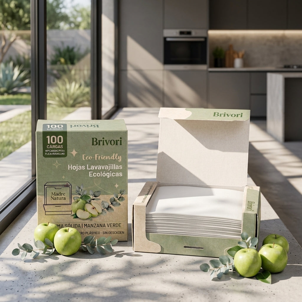 Brivori™ - Hojas Lavavajillas Ecológicas