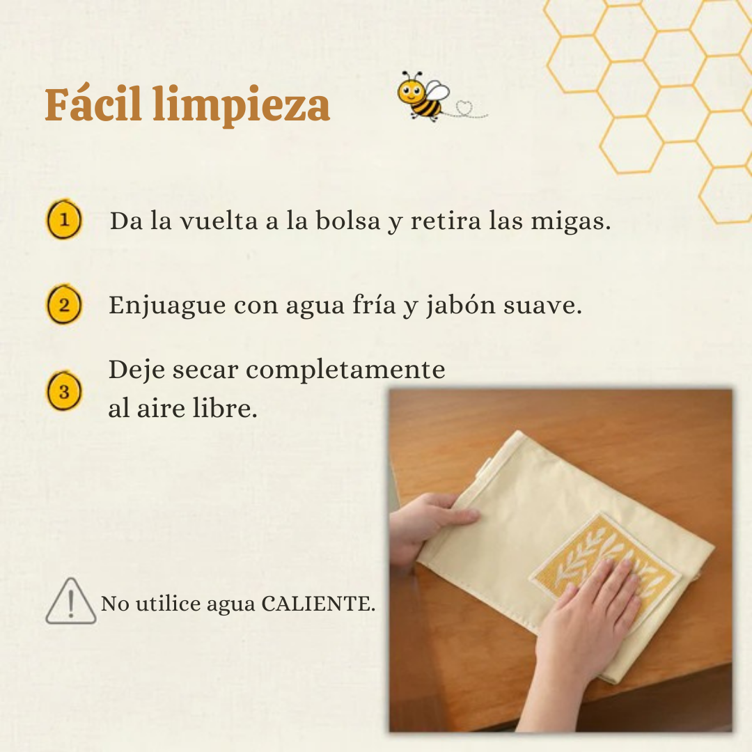 APIAVERA™ - Caja para pan de cera de abeja natural