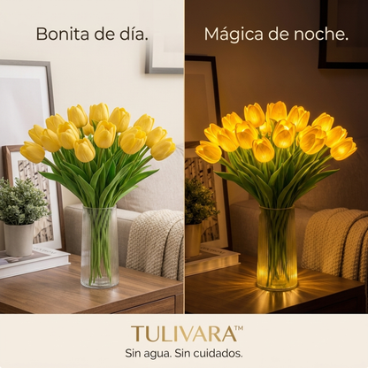 TULIVARA™ - Ramo de tulipanes resplandecientes