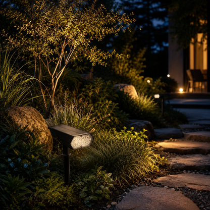 SOLTERRA™ - Foco solar de jardín ajustable