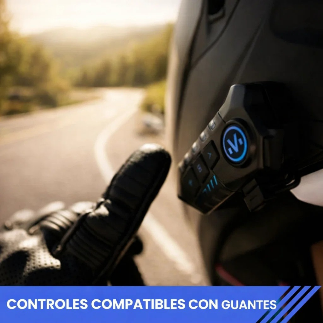 VELOXION™ - Intercomunicador inteligente para casco V12