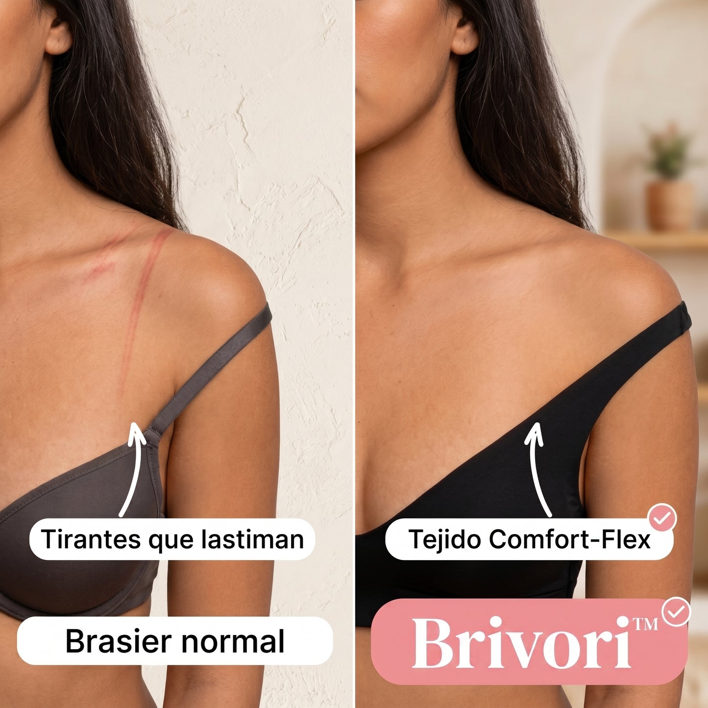 Brivori™ - Brasier Suave Sin Varilla