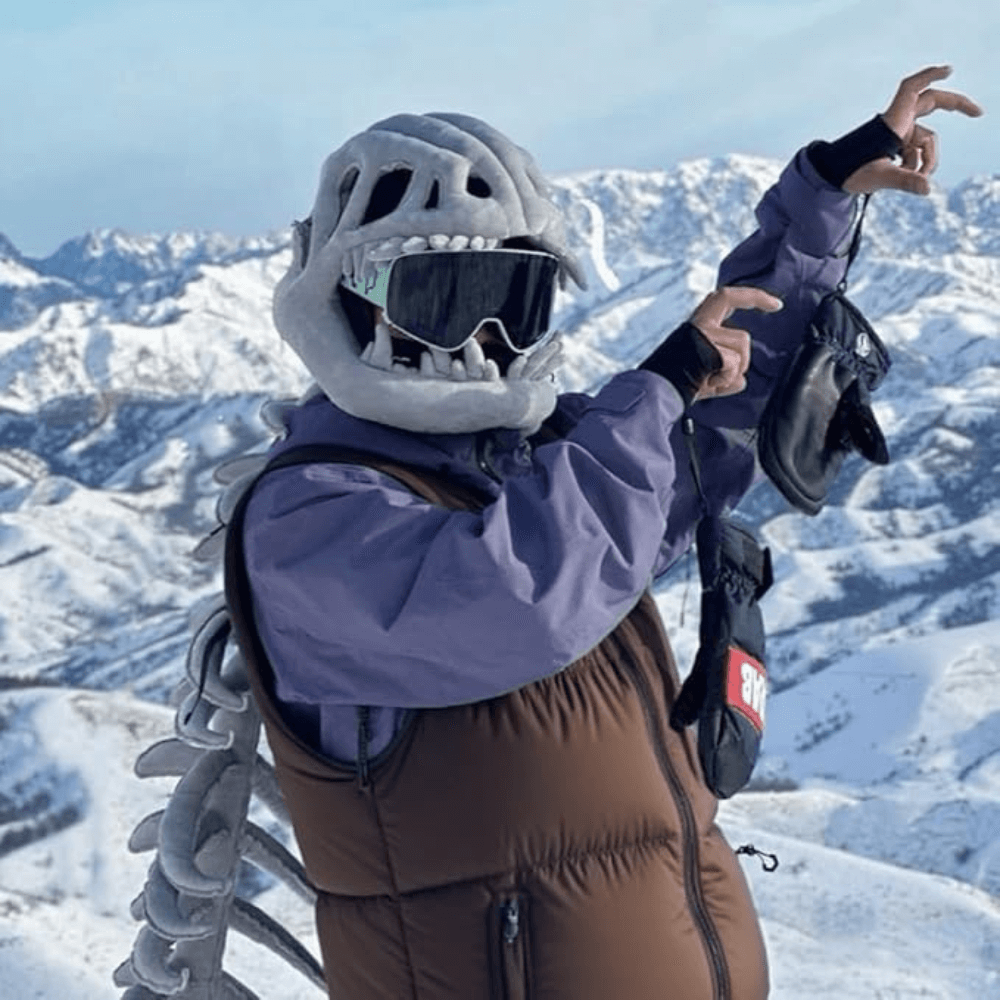 DinoSpine™ – Disfraz familiar de dinosaurios de peluche