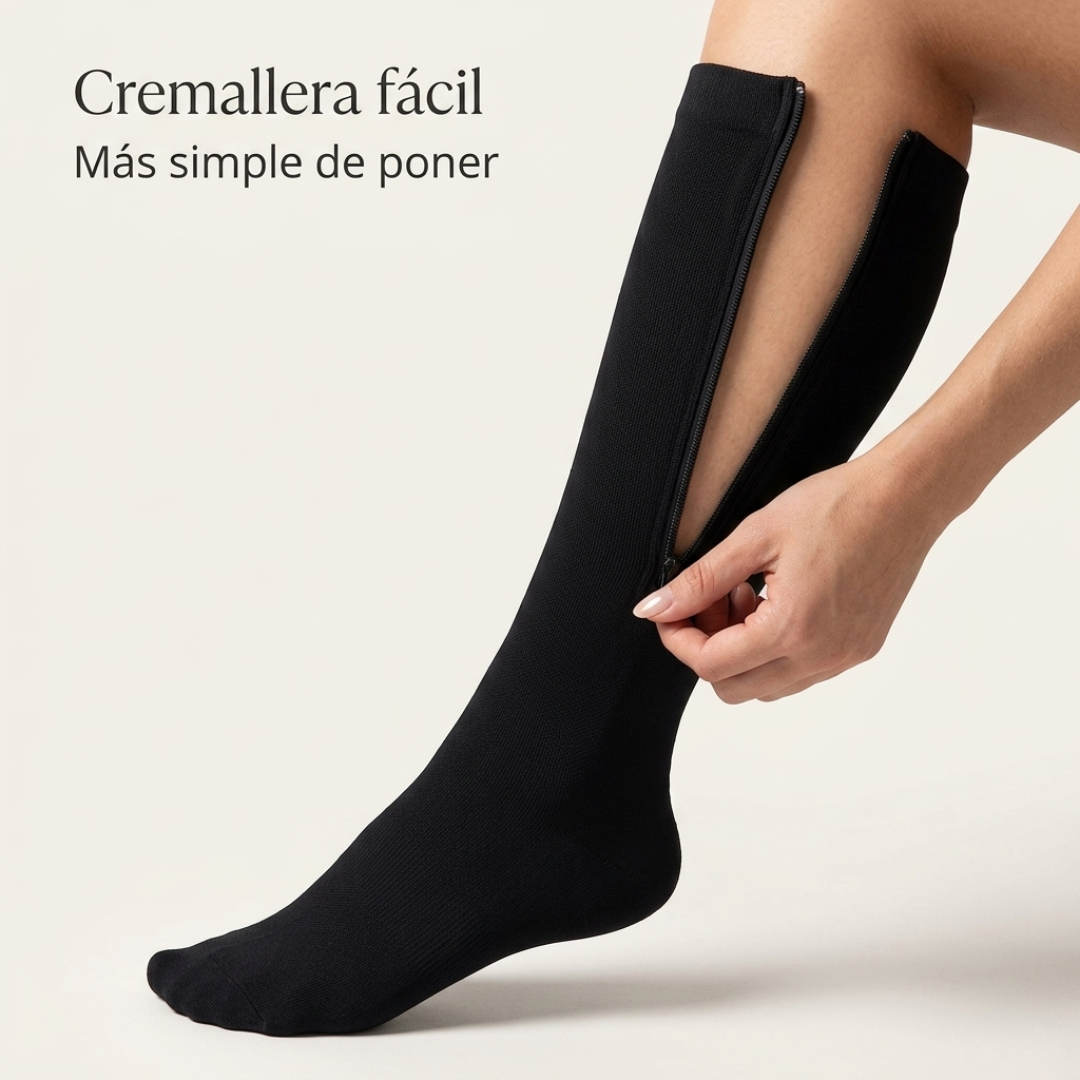 CIRCLIVA™ - Calcetines de compresión con cremallera