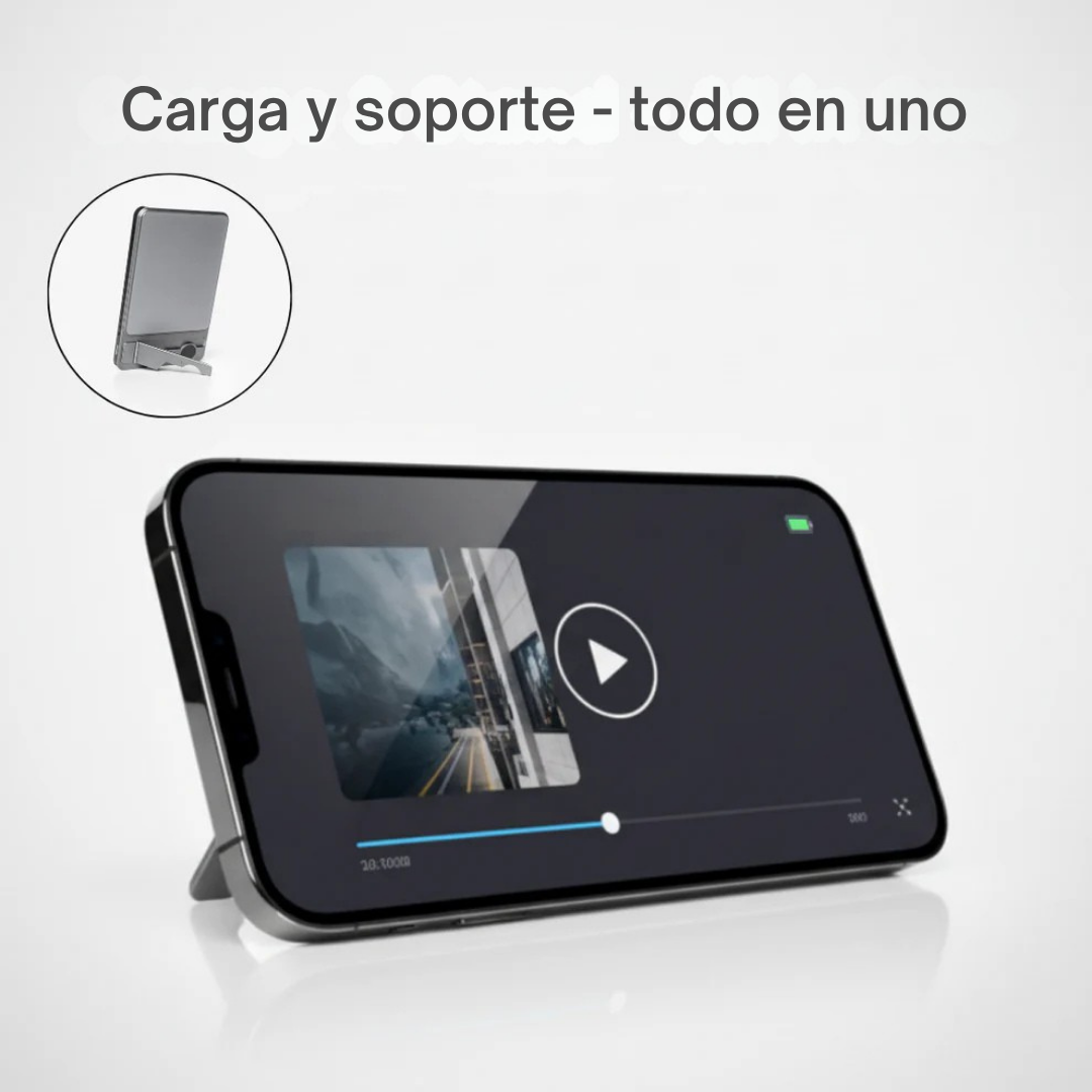 MagneCharge Slate™ – PowerBank Magnético Ultrafino