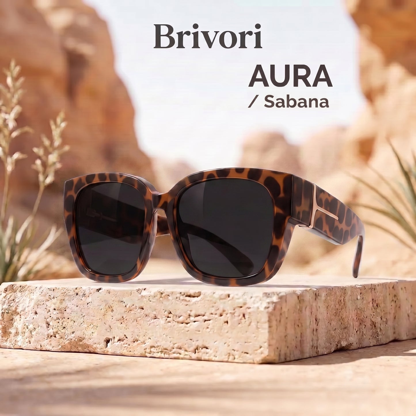 Brivori™ - Lunettes Solaires Superposables Polarisées