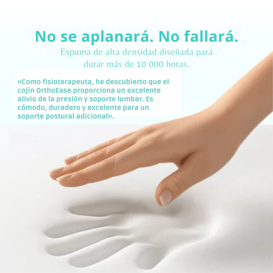 OrthoEase™ – Cojín Ortopédico Ergonómico
