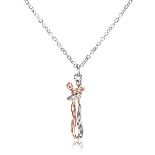 AbrazoEterno™ – Collar símbolo de amor infinito