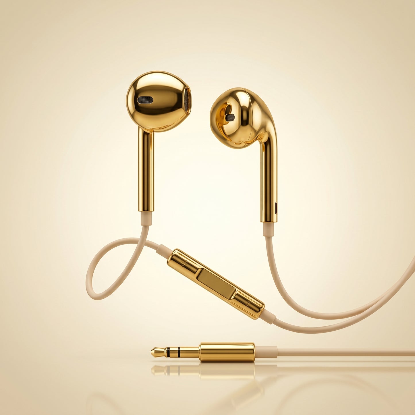 AURION™ - Auriculares con cable cromados