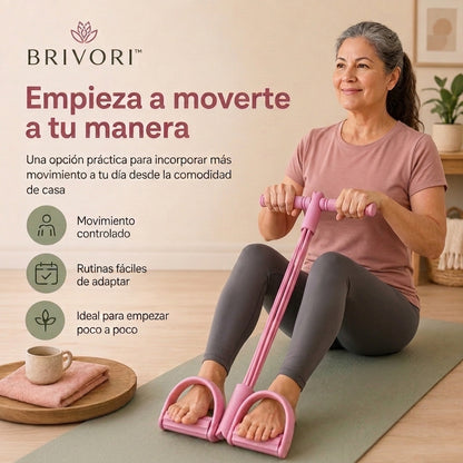 Brivori™ - Banda de Resistencia con Pedales para Ejercicio