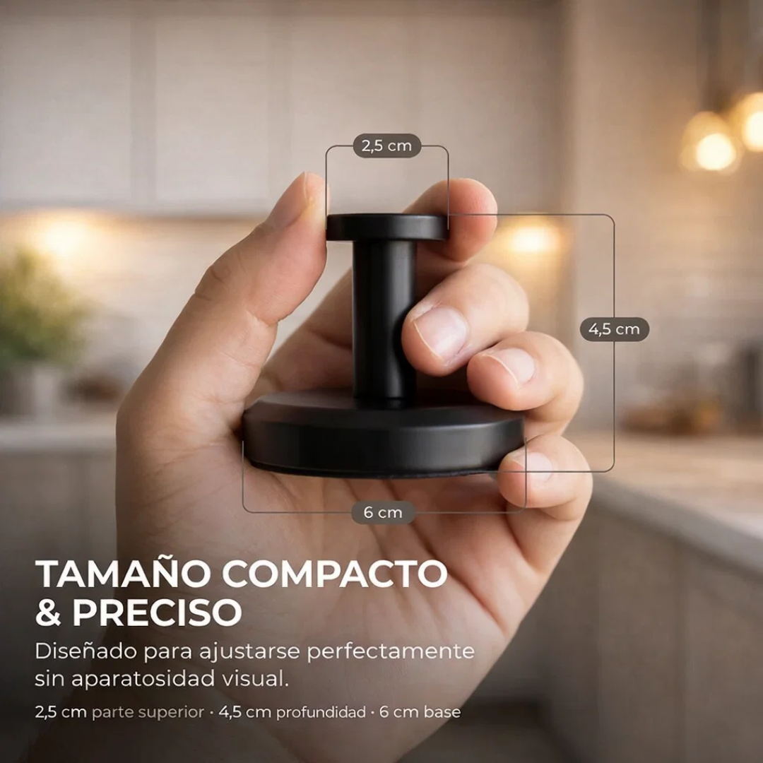 AEROLUX™ - Ganchos de succión con cierre giratorio