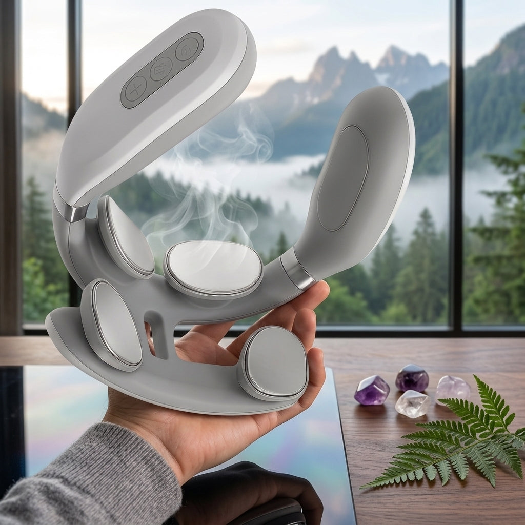 Brivori™ - Masajeador Cervical con Calor