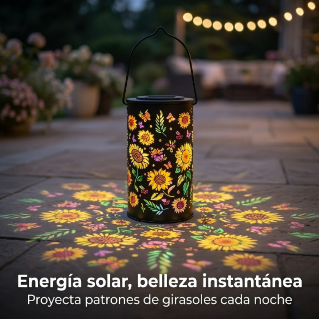 SOLVIRA™ - Linterna solar de jardín