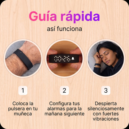 Brivori™ - Alarma de Muñeca por Vibración