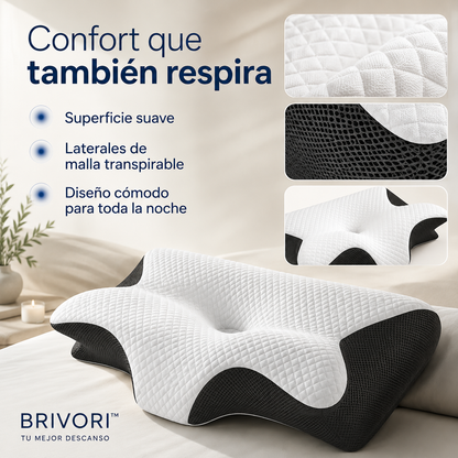 Brivori™ - Almohada Cervical Ergonómica