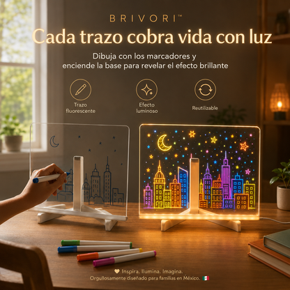 Brivori™ - Tablero LED Creativo
