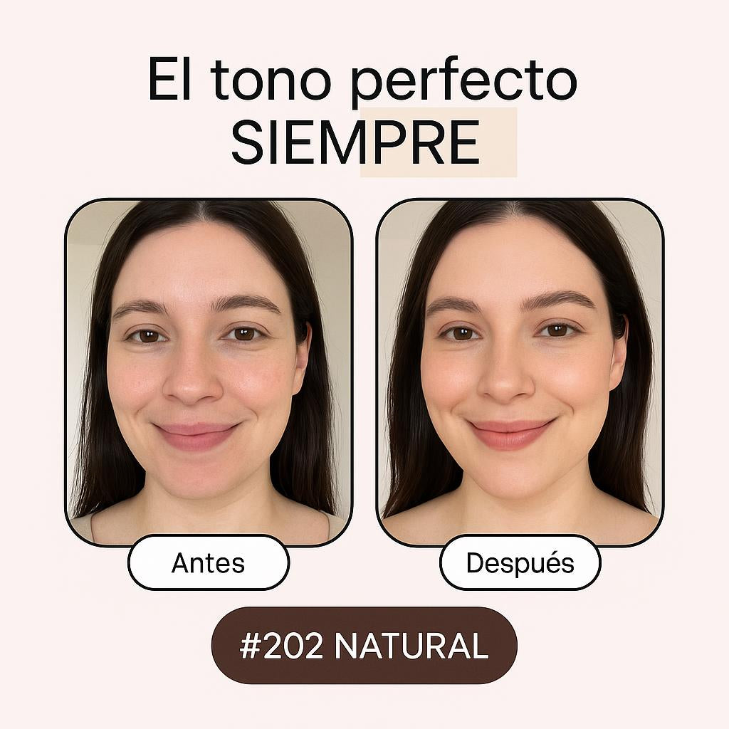 VeluSkin™ – Base inteligente con tono adaptable