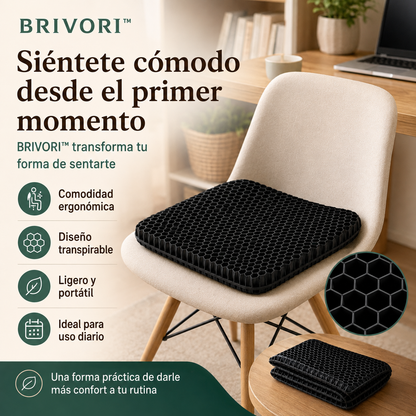 Brivori - Cojín Ortopédico para Alivio de Presión