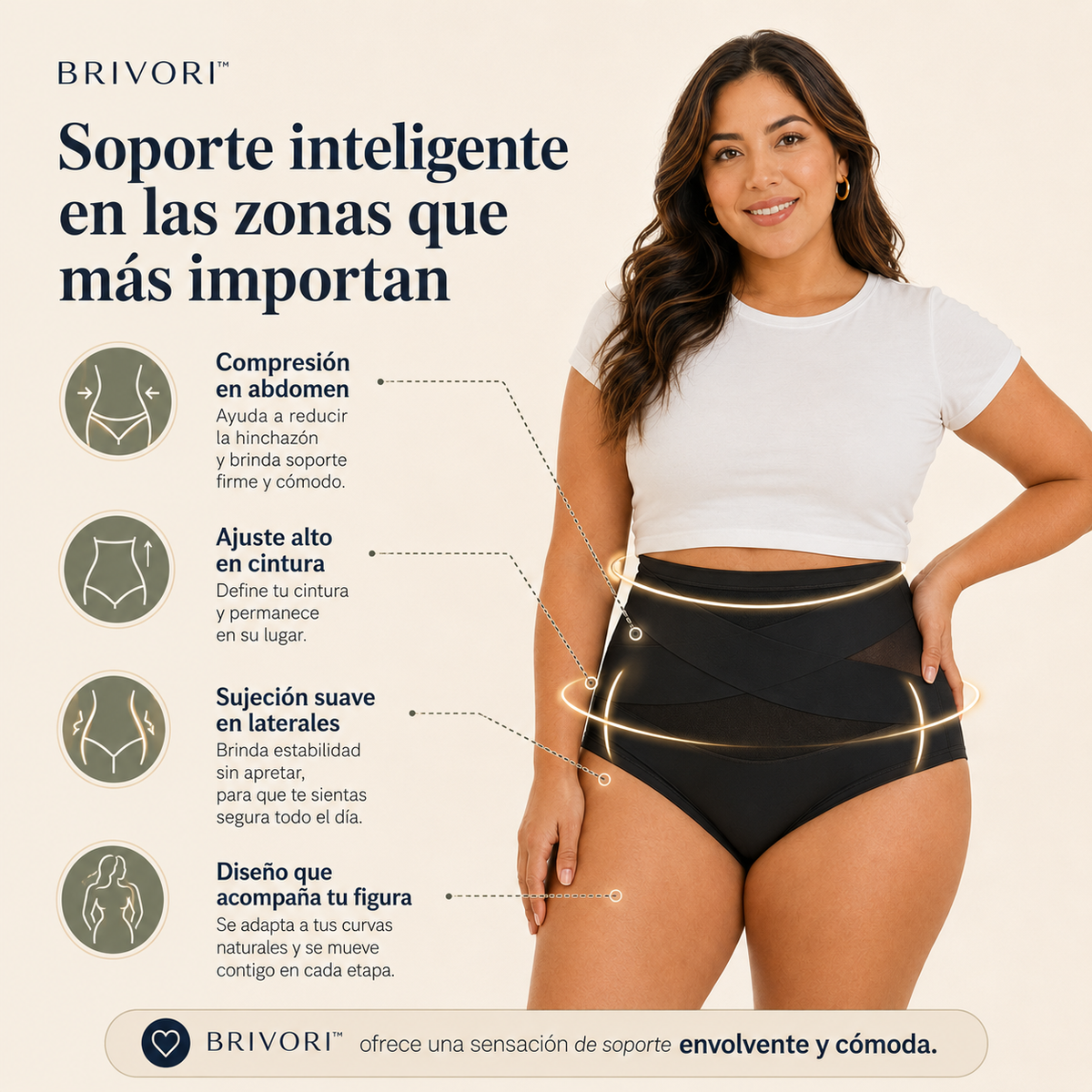 Brivori™ - Faja Moldeadora Postparto