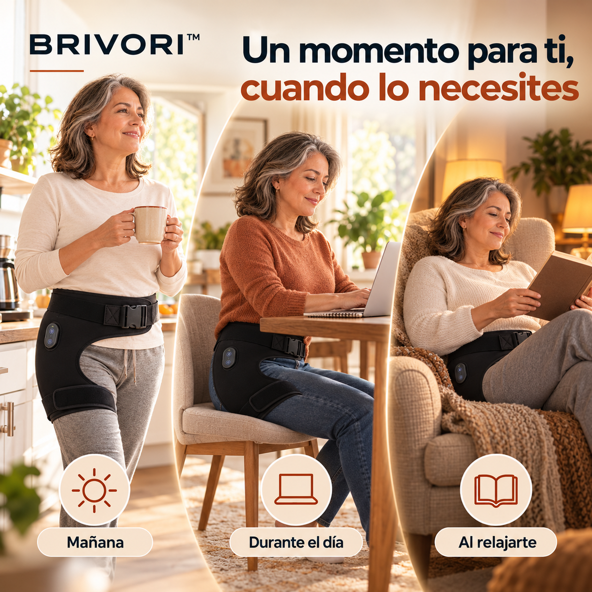 Brivori™ - Masajeador Térmico 4-en-1