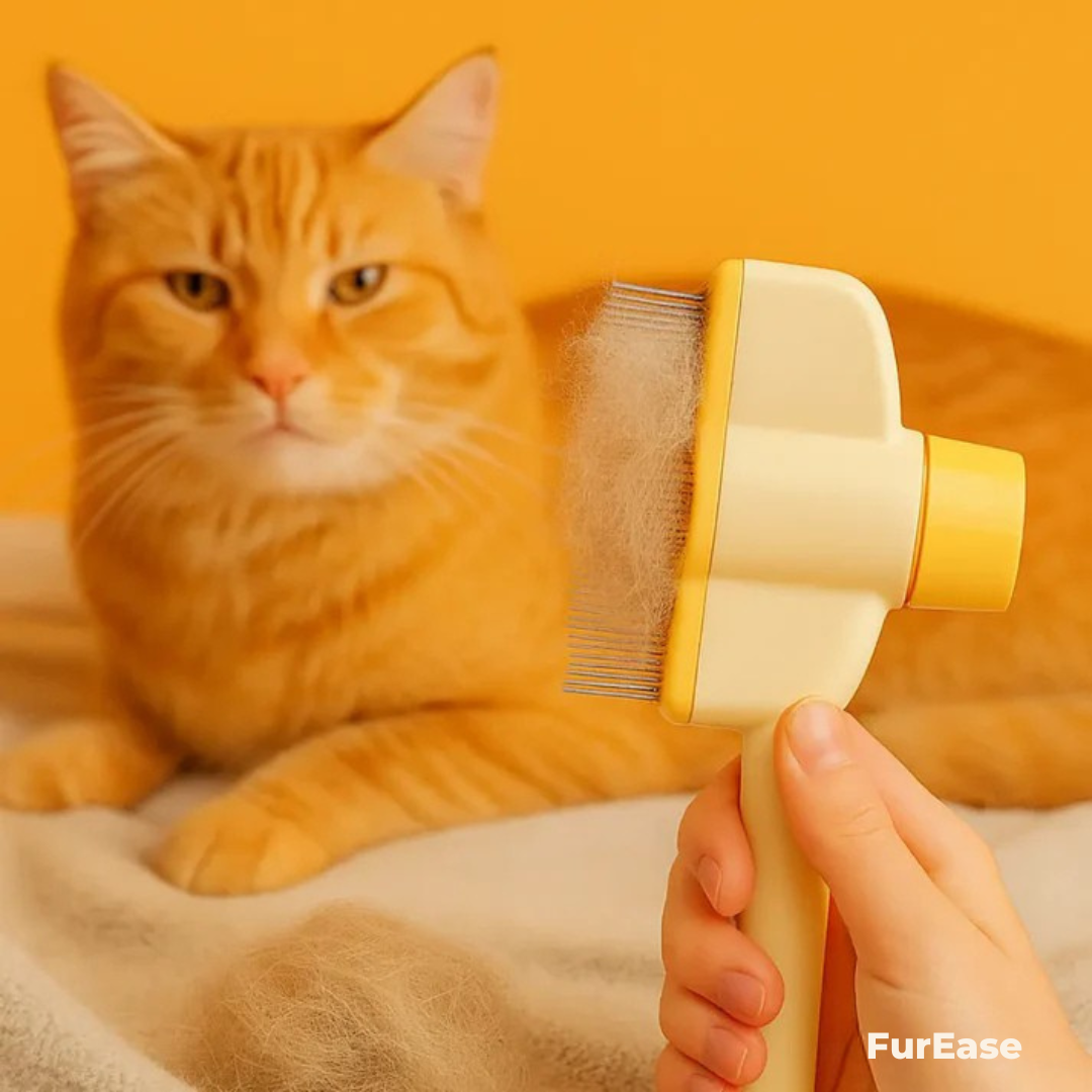 FurEase™ – Cepillo anti-pelos para gatos