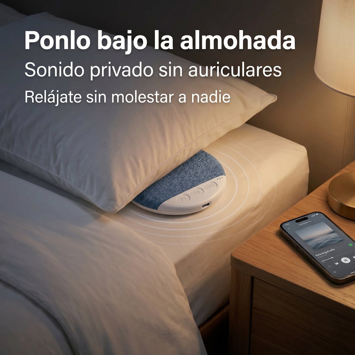 SOMNIVOZ™ - Bocina de Almohada Bluetooth