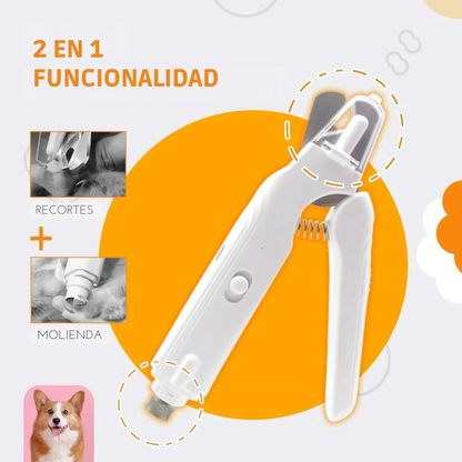 PAWLYNX™ – Cortauñas y limadora LED 2 en 1
