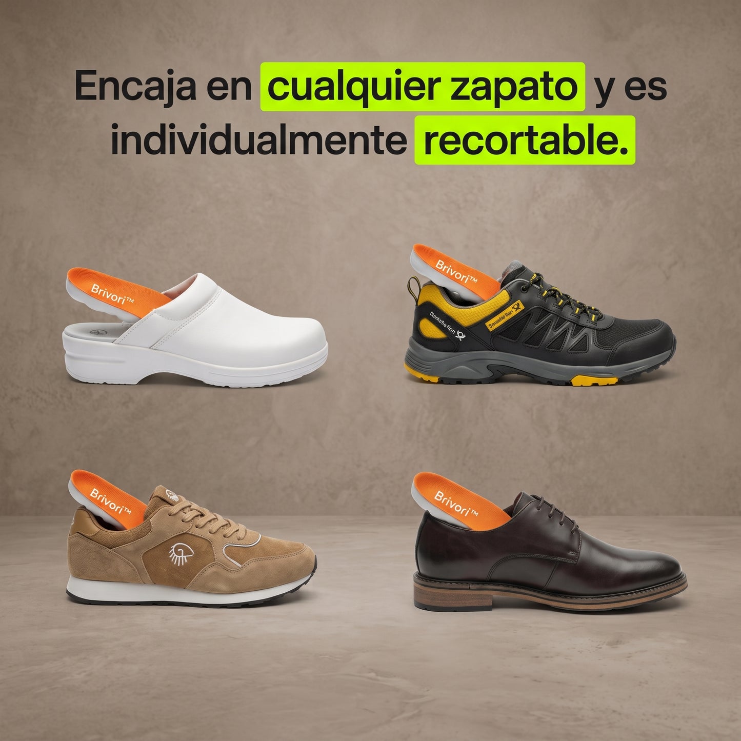 Brivori™ - Plantillas de Descanso Activo
