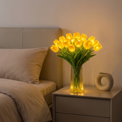 TULIVARA™ - Ramo de tulipanes resplandecientes