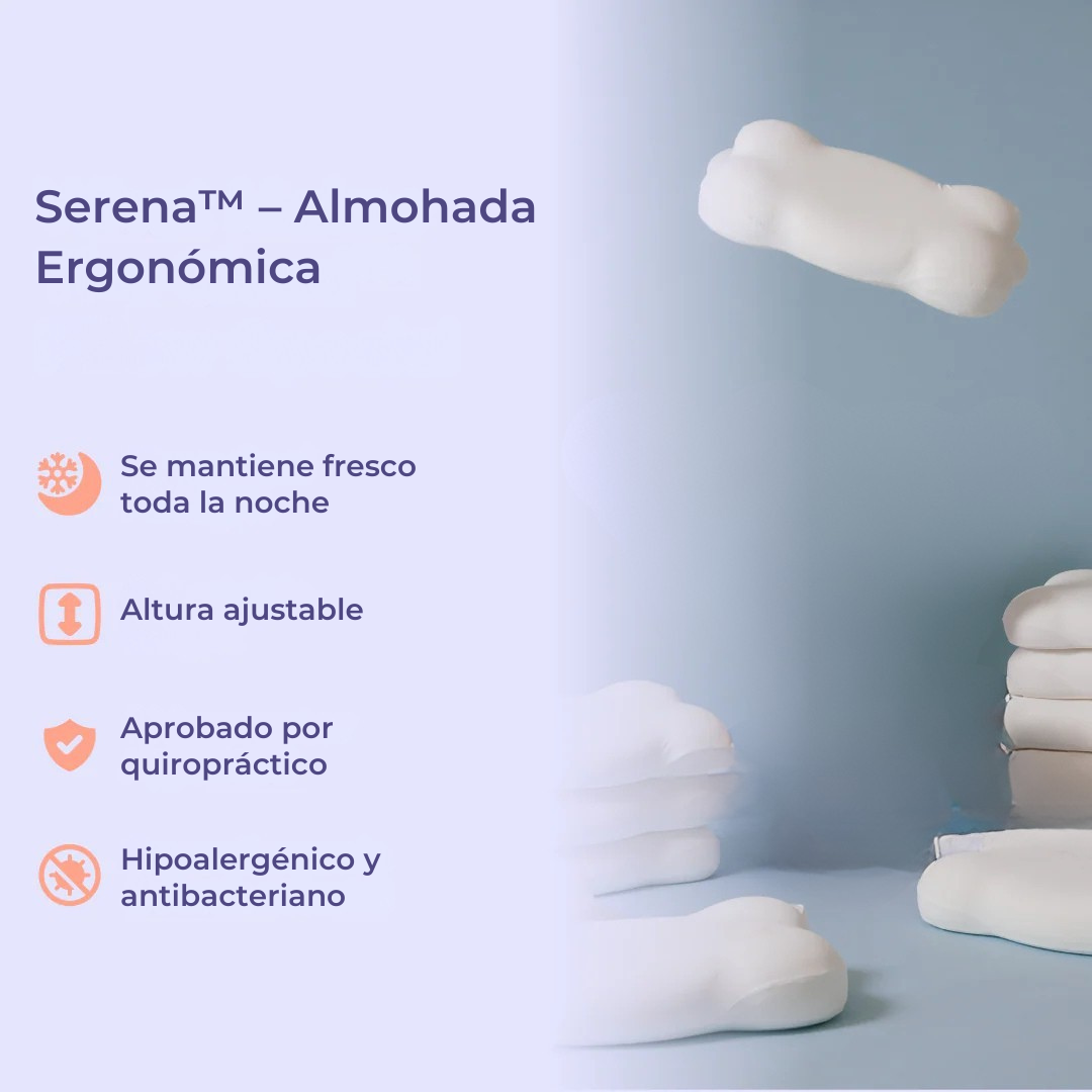 Serena™ – Almohada Ergonómica