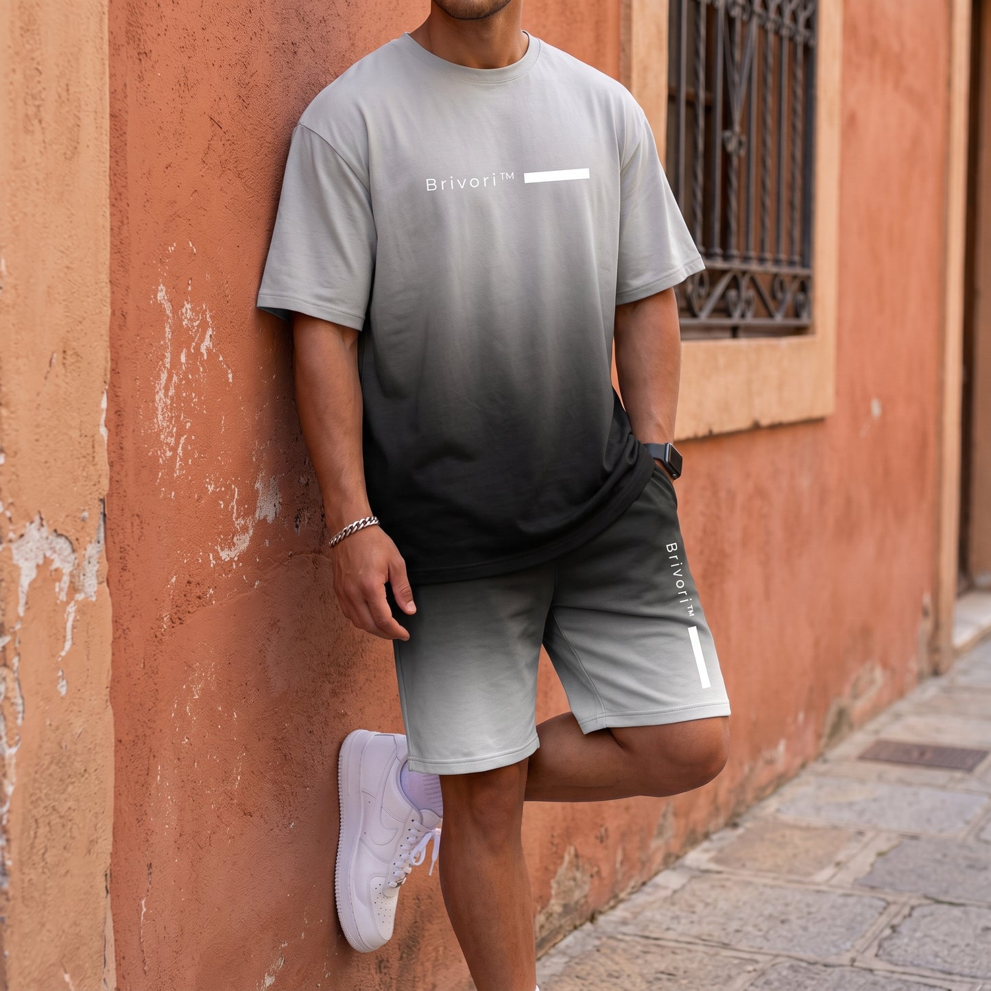 Brivori™ - Conjunto Casual de Verano con Efecto Degradado