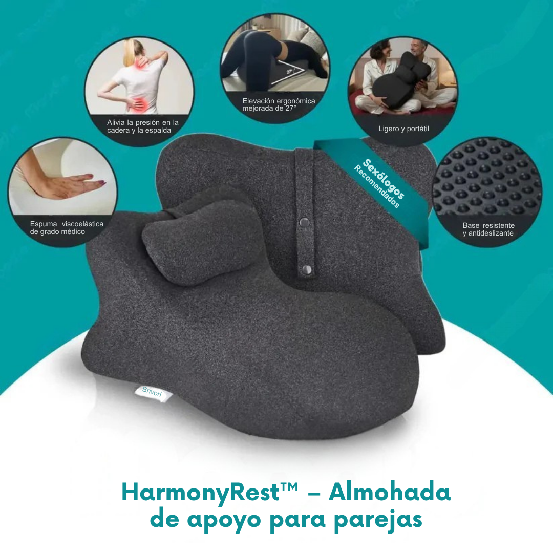 HarmonyRest™ – Almohada de apoyo para parejas