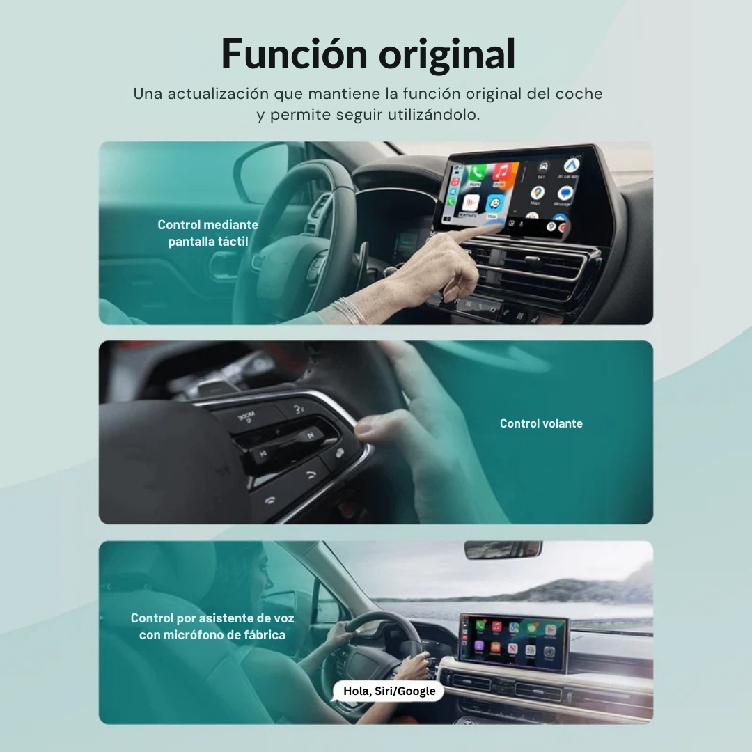 DriveLink™ – Conexión inalámbrica para CarPlay y Android Auto