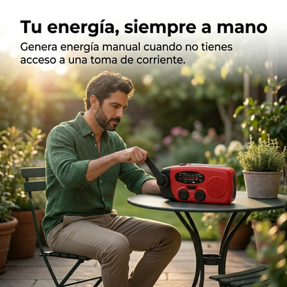 VIGORIX™ - Radio de energía de emergencia