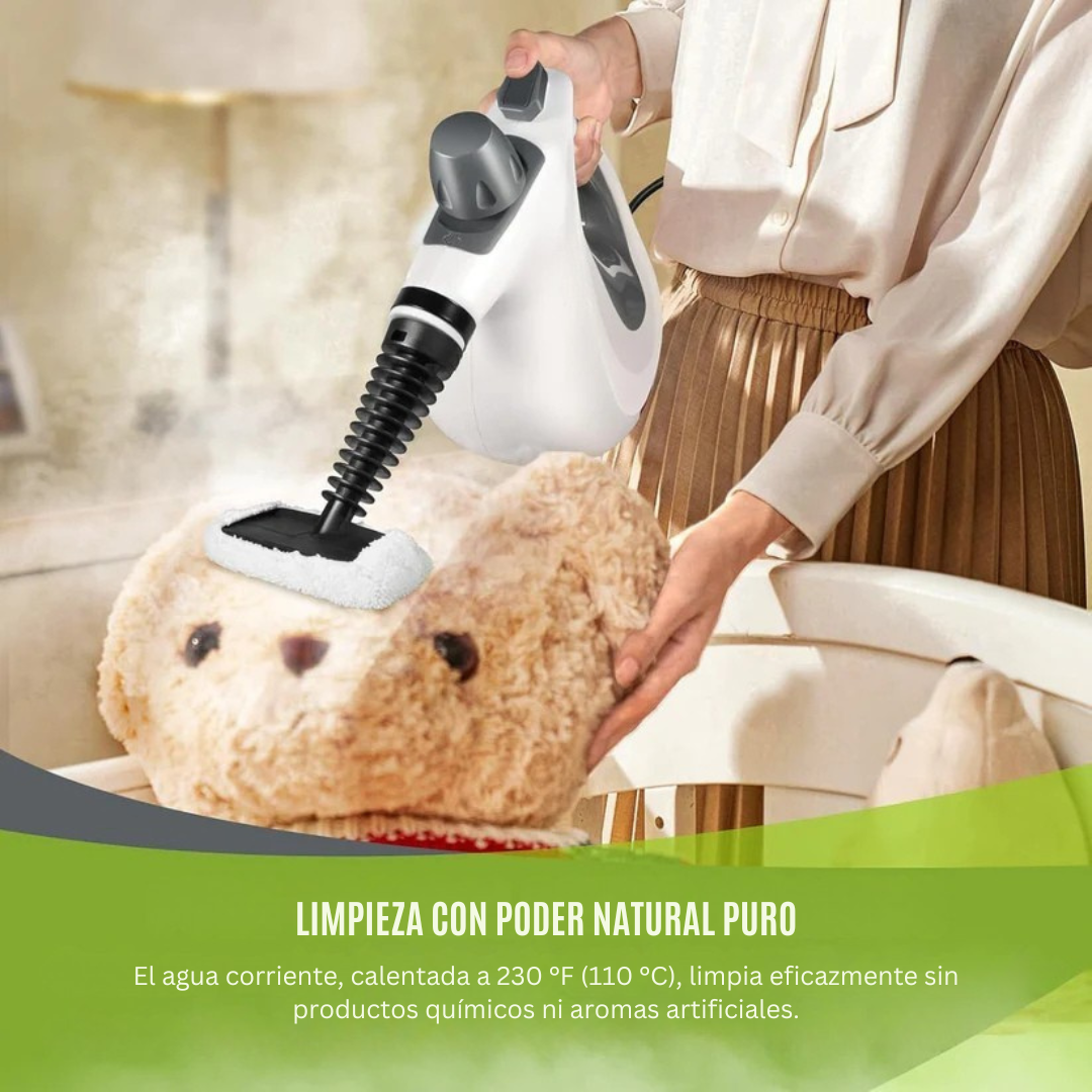 Steamix™ – Limpieza profunda con vapor potente