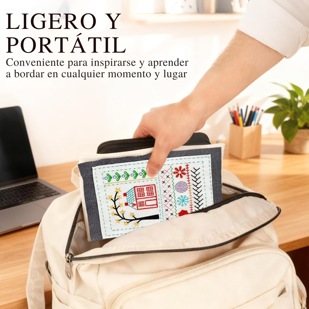 STITCHORA™ – Libro Puntadas Bordado