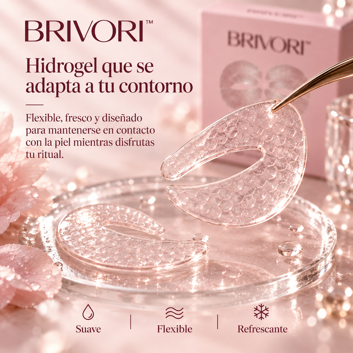 Brivori™ - Parches de Colágeno y Péptidos para Ojos