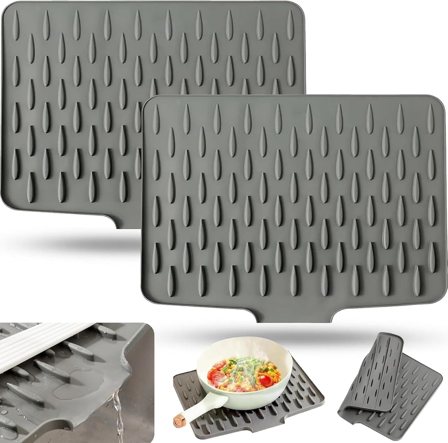 ThermaDry™ – Tapete de secado de silicona resistente al calor