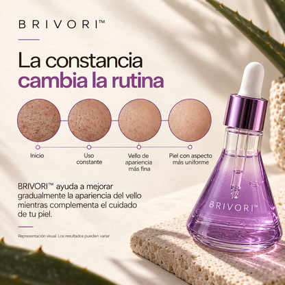 Brivori™ - Sérum Inhibidor de Vello Natural